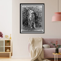 Historic Framed Print, Chief Umapine, Cayuse,  17-7/8" x 21-7/8"
