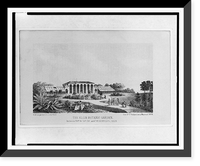 The Elgin Botanic Garden, between 50th & 51st Sts. and 5th & 6th Aves., 1825.A. Weingartner's Lithy. N.Y. Classic, Antique Poster