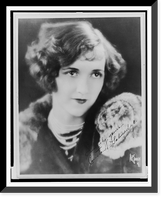 Historic Framed Print, [Constance Talmadge, head-and-shoulders portrait, facing front],  17-7/8" x 21-7/8"