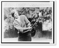Kathy Whitworth, driving during the LPGA Valhalla Open Tournament in Seattle, Washington, Antique Poster