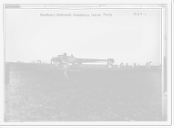 Historic Framed Print, Heinrich's Aeroplane, Gov. Isl., 7/4/14,  17-7/8" x 21-7/8"
