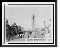 Historic Framed Print, Dreamland, Coney Island, N.Y.,  17-7/8" x 21-7/8"