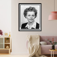 Alice Marble, head-and-shoulders portrait, facing slightly right.photograph by Frank Nothaft, Antique Poster