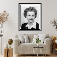 Alice Marble, head-and-shoulders portrait, facing slightly right.photograph by Frank Nothaft, Antique Poster