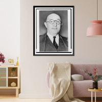 Historic Framed Print, [William Fox, head-and-shoulders portrait, facing front] - 2,  17-7/8" x 21-7/8"