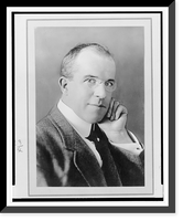 J. Stuart Blackton, head-and-shoulders portrait, facing left, resting head on hand.Stacy, N.Y, Vintage Wall Art