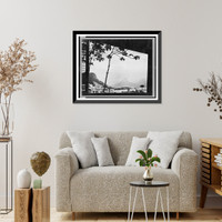 View from the Cavalcanti House, Rio de Janeiro, Brazil, Vintage Wall Art