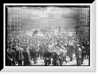 Historic Framed Print, Anarchists, Union Sq., 5/1/14 - 2,  17-7/8" x 21-7/8"