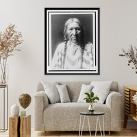 Historic Framed Print, Daughter of Tamahus. Cayuse,  17-7/8" x 21-7/8"