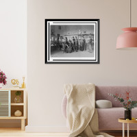 Classroom instruction in art, United States Indian School, Carlisle, Pa, Historic Reproduction
