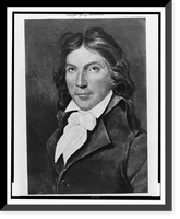 Camille Desmoulins, head-and-shoulders portrait, facing front, Antique Poster