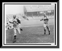 Jesse Owens beating George Case in 100-yard dash at Cleveland Stadium Classic, Historic Print