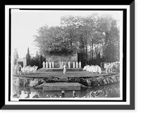 Outdoor dance performance with dancers in classical drapery, possibly in Long Island Classic, Antique Wall Art