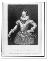 The Earl of Southampton. The benevolent friend and distinguished patron of Shakespeare.J.R. Jobbins, delt, Vintage Print