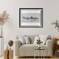 Historic Framed Print, Bathing scene, Coney Island,  17-7/8" x 21-7/8"
