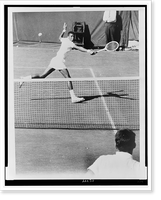 Historic Framed Print, [Arthur Ashe playing tennis at Forest Hills, N.Y.],  17-7/8" x 21-7/8"