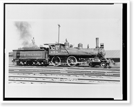Historic Framed Print, [Rock Island engine no. 659 at Valley Junction, Iowa],  17-7/8" x 21-7/8"
