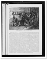 Father Lacombe heading the Indians.drawn by Frederic Remington, Vintage Poster