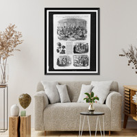 History of Sea Island cotton.from sketches by James E. Taylor. Classic, Antique Print