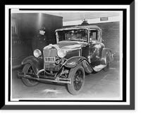 Historic Photo Print - Ford coupe, in which Vivian Gordon possibly