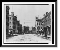 Historic Framed Print, [Front Street, Missoula, Montana],  17-7/8" x 21-7/8"