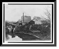 Historic Framed Print, [Smoky Valley Roller Mills],  17-7/8" x 21-7/8"