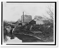Historic Framed Print, [Smoky Valley Roller Mills],  17-7/8" x 21-7/8"