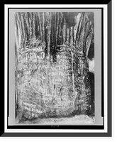 Virginia. Harrisonburg. Blue Grotto. Inscriptions made by visitors, Historic Print