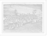 Planting of trees, Arbor Day, N.Y. Public Schools, New York, Vintage Wall Art