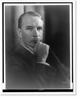 Historic Framed Print, [John P. Marquand, head-and-shoulders portrait, facing right].Bachrach.,  17-7/8" x 21-7/8"