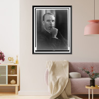 Historic Framed Print, [John P. Marquand, head-and-shoulders portrait, facing right].Bachrach.,  17-7/8" x 21-7/8"