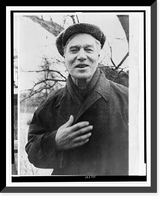 Boris Pasternak, composite photograph showing two half-length portraits, Vintage Poster