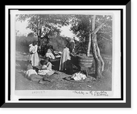 Historic Framed Print, Wash day on the plantation.R. Eickemeyer.,  17-7/8" x 21-7/8"