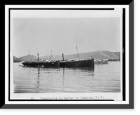 Historic Framed Print, Transports in harbor of Gu&aacute;nica, P.R.,  17-7/8" x 21-7/8"