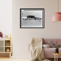 Historic Framed Print, [Masterpieces of Art building, New York World's Fair, 1939-1940],  17-7/8" x 21-7/8"