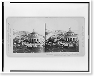 The cemetery outside the city wall, San Juan, Puerto Rico, Vintage Print