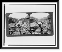 Where the work is being pushed with greatest energy - the famous Culebra Cut, Panama Canal, Historic Print