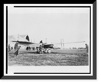 En 1910 manoeuvres de Picardie. D&eacute;part du sapeur Hubert Latham.photo France-Reportage. Classic, Vintage Print
