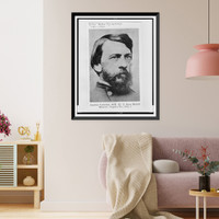 Jonathan Letterman, M.D., bust portrait, facing slightly right, Historic Reproduction