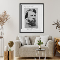 Jonathan Letterman, M.D., bust portrait, facing slightly right, Historic Reproduction