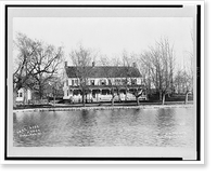 Lake Side House, Setauket, L.I. Classic, Antique Poster
