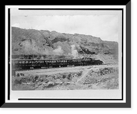 I.C.C.(?) work train & stairs leading out of Culebra-cut, Antique Wall Art