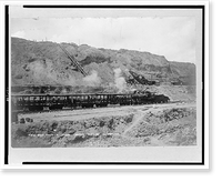 I.C.C.(?) work train & stairs leading out of Culebra-cut, Antique Wall Art
