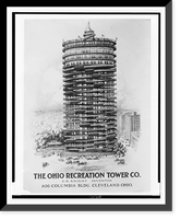 The Ohio Recreation Tower Co., C.H. Knight inventor, 606 Columbia Bldg., Cleveland, Ohio, Historic Reproduction