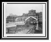 The last conservatory on west terrace, August 1, 1902 Classic, Vintage Print
