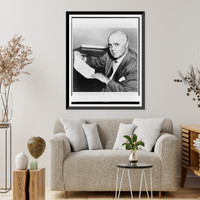 Historic Framed Print, [Representative J. Parnell Thomas, head-and-shoulders portrait, turned left, facing front],  17-7/8" x 21-7/8"