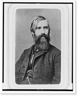 Historic Framed Print, [Albrecht von Graefe, half-length portrait, facing slightly right],  17-7/8" x 21-7/8"