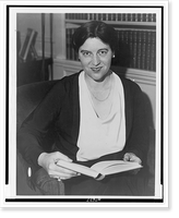 Historic Framed Print, [Margaret Ayer Barnes, half-length portrait, seated, facing front],  17-7/8" x 21-7/8"