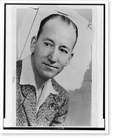 Vardis Fisher, head-and-shoulders length portrait, facing slightly left, Historic Print