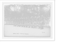 Historic Framed Print, Honor men in Police parade, New York,  17-7/8" x 21-7/8"